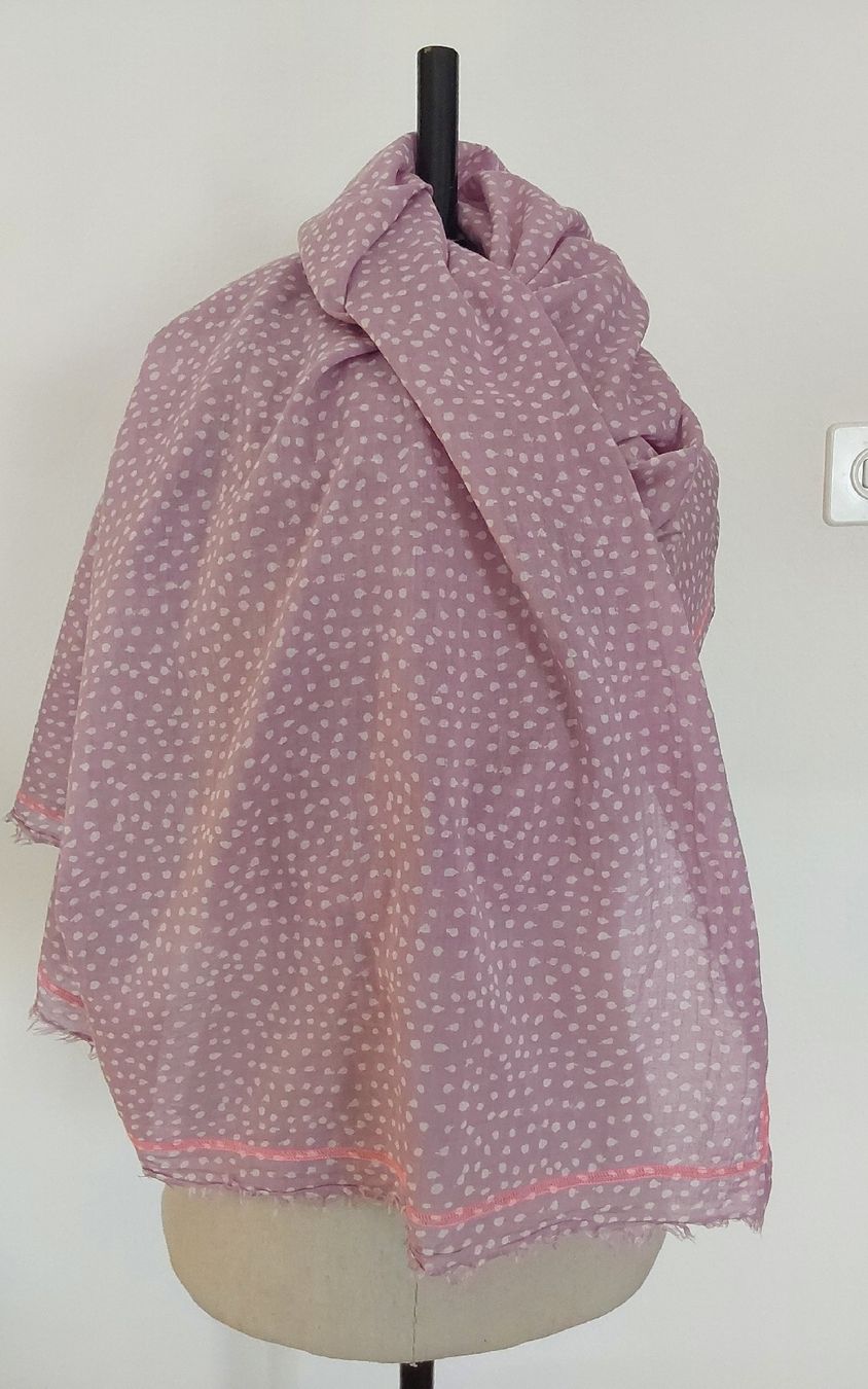 Maddison Foulard & Sciarpe: Schal Tuch Baumwolle lila maddison – Nuovo (secondo la descrizione) da Köniz venduto da scopello12