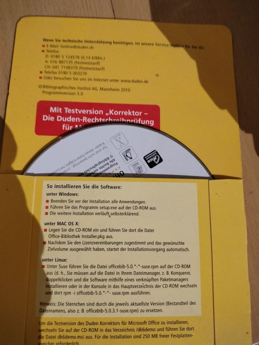 CDs: CD. DUDEN – Gebraucht aus Heimberg von Rockenrol 1