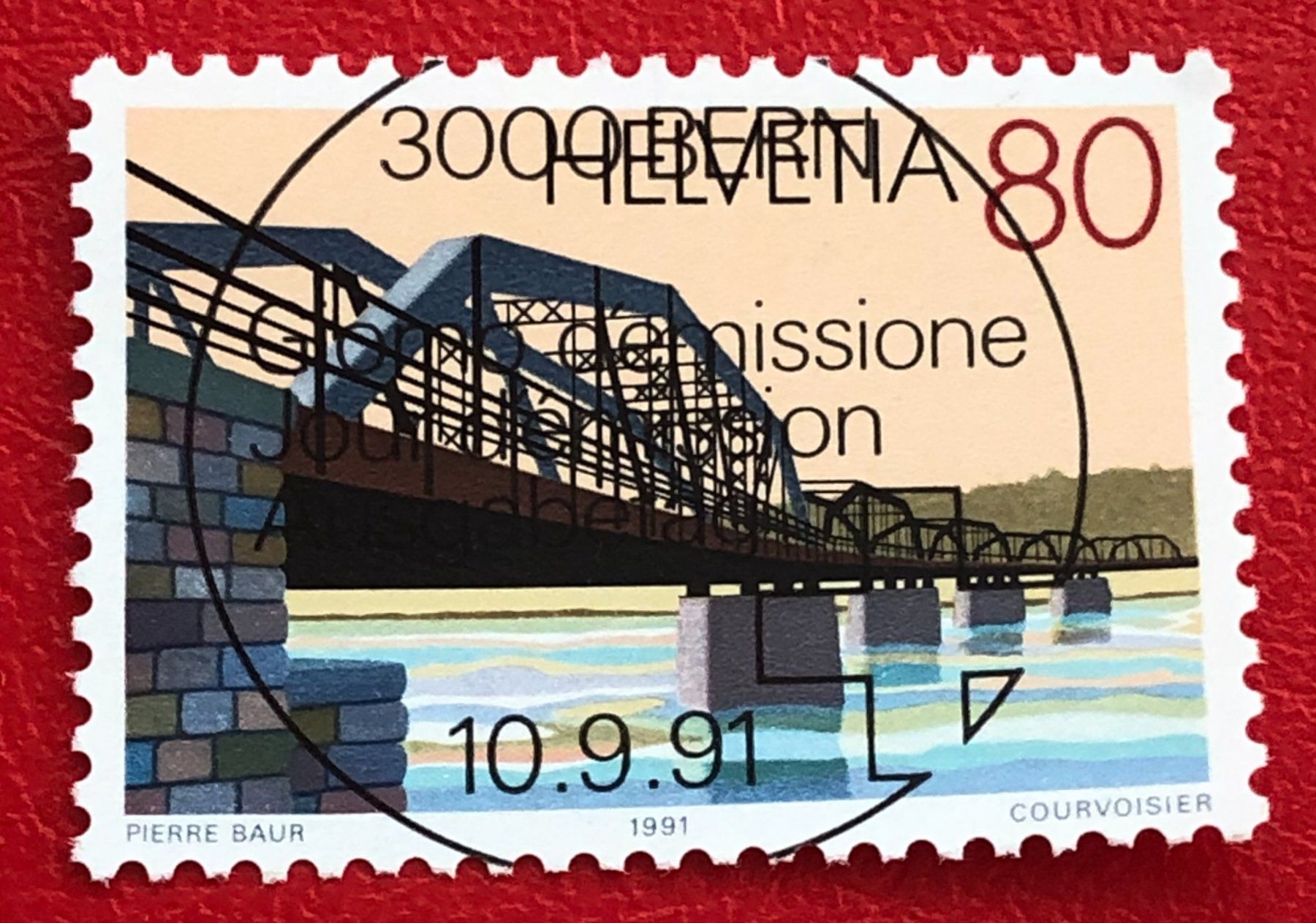 Tutti i francobolli: Nr.816 mit Voll Stempel Bern – Usato da Aarau venduto da Billa007