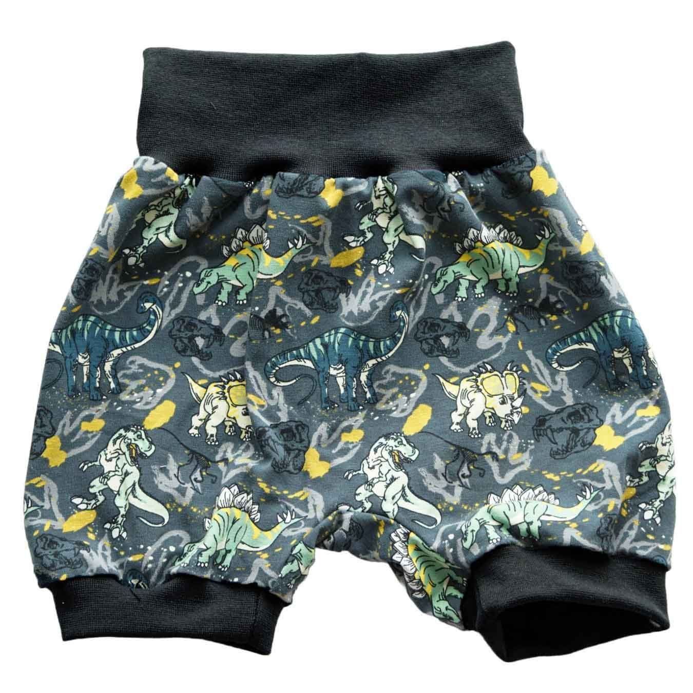 Pantaloni: Kurze Pumphose mit Dinosaurier Gr.86/92 - NEU – Nuovo e nell'imballaggio originale da Zürich venduto da sambaum