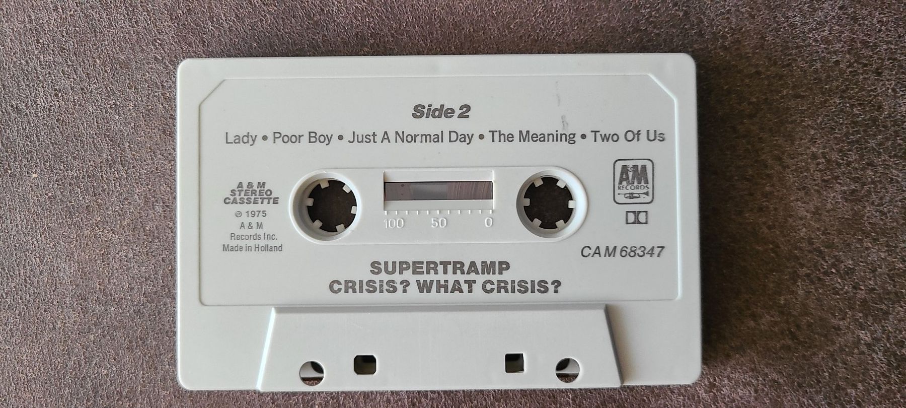 Kompaktkassetten: Supertramp Crisis? What Crisis? Kassette – Gebraucht aus Densbüren von BluesAtSunrise 4