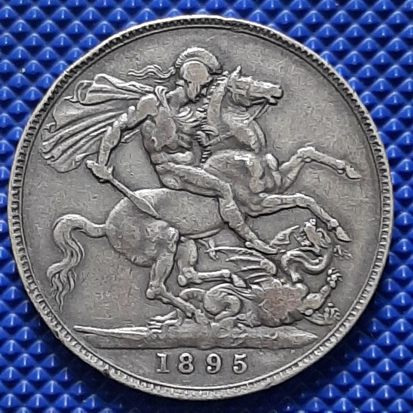 Toutes les monnaies: 1895 Victoria Crown Royaume Uni – D'occasion à Carouge GE par cecob0909