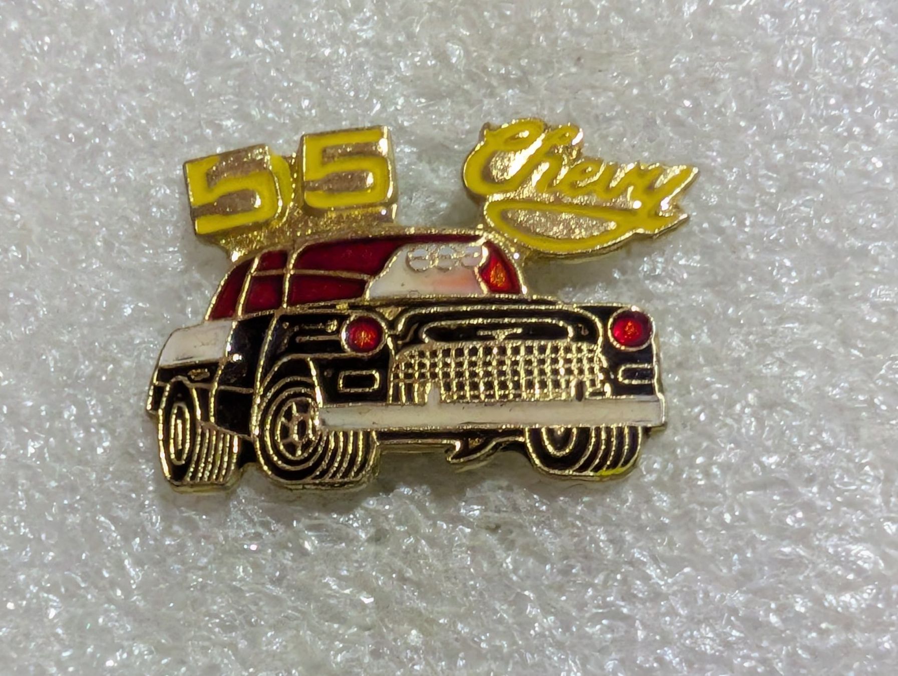 Placchette & Badge: Ansteckpin 172: Auto 55 Chevy – Usato da Oppligen venduto da Pin-Fall-Shop