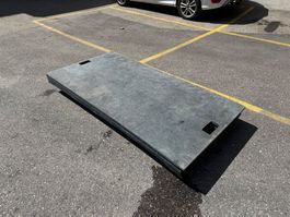 Plaque de roulage 80to Schwerlastplatte Rollplatte 80to