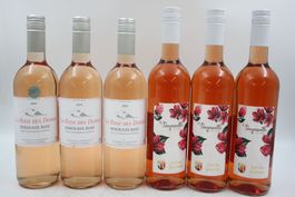 3x La Rose des Dunes/ 3x Tempranillo Vino Rosato (26080560Z)