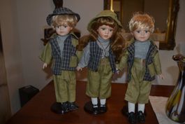 the Classique Collection Puppen 8 Stück und Puppenstühle 3St