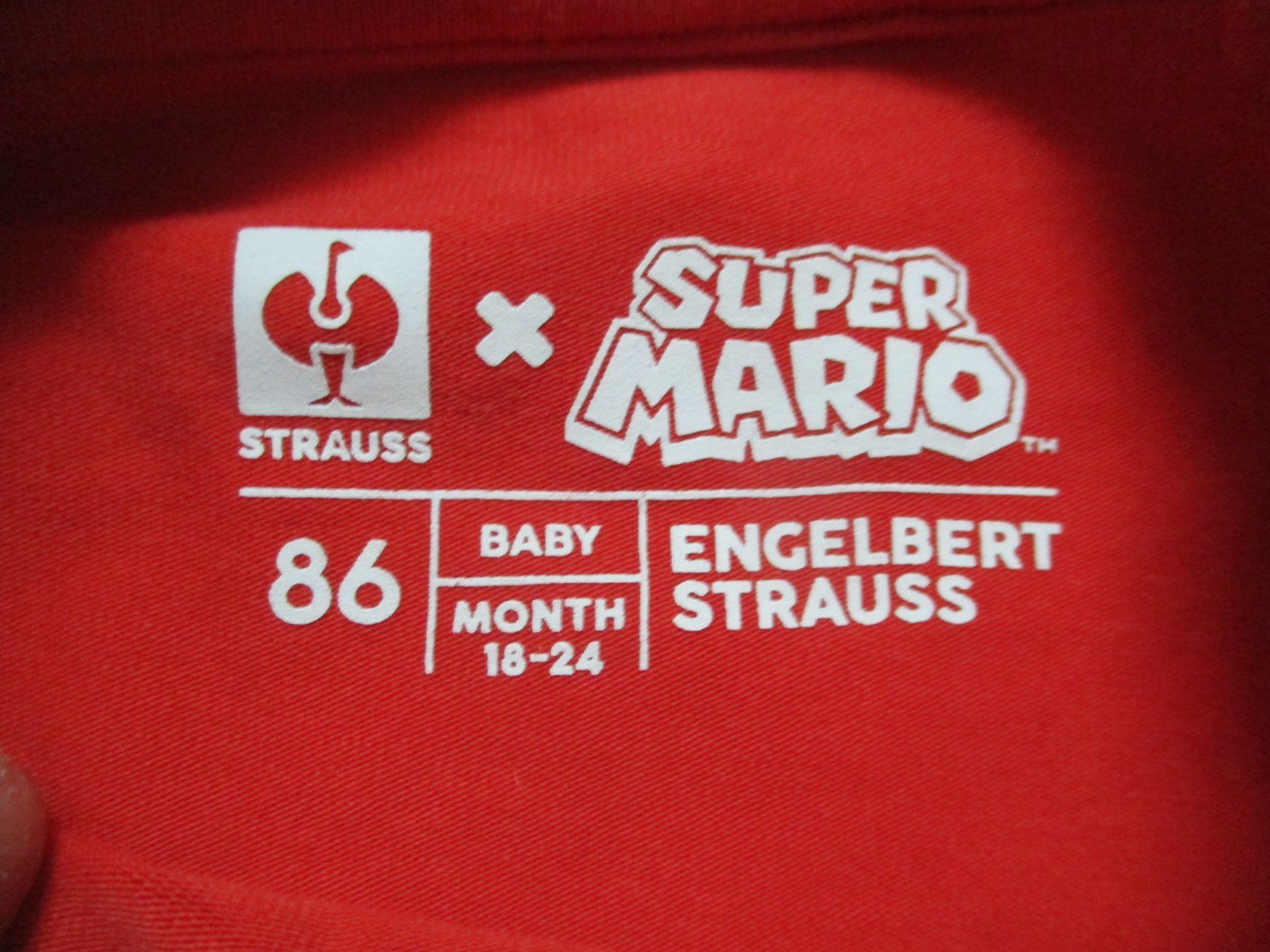 Engelbert Strauss Lotti & Set di vestiti: Kinderkleider von Strauss, Super Mario – Usato da Birsfelden venduto da alles-muss-raus 2