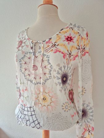 HERRLICHER BLUSE TUNIKA XS 34 , TOP ZU HOSE ROCK ANZUG
