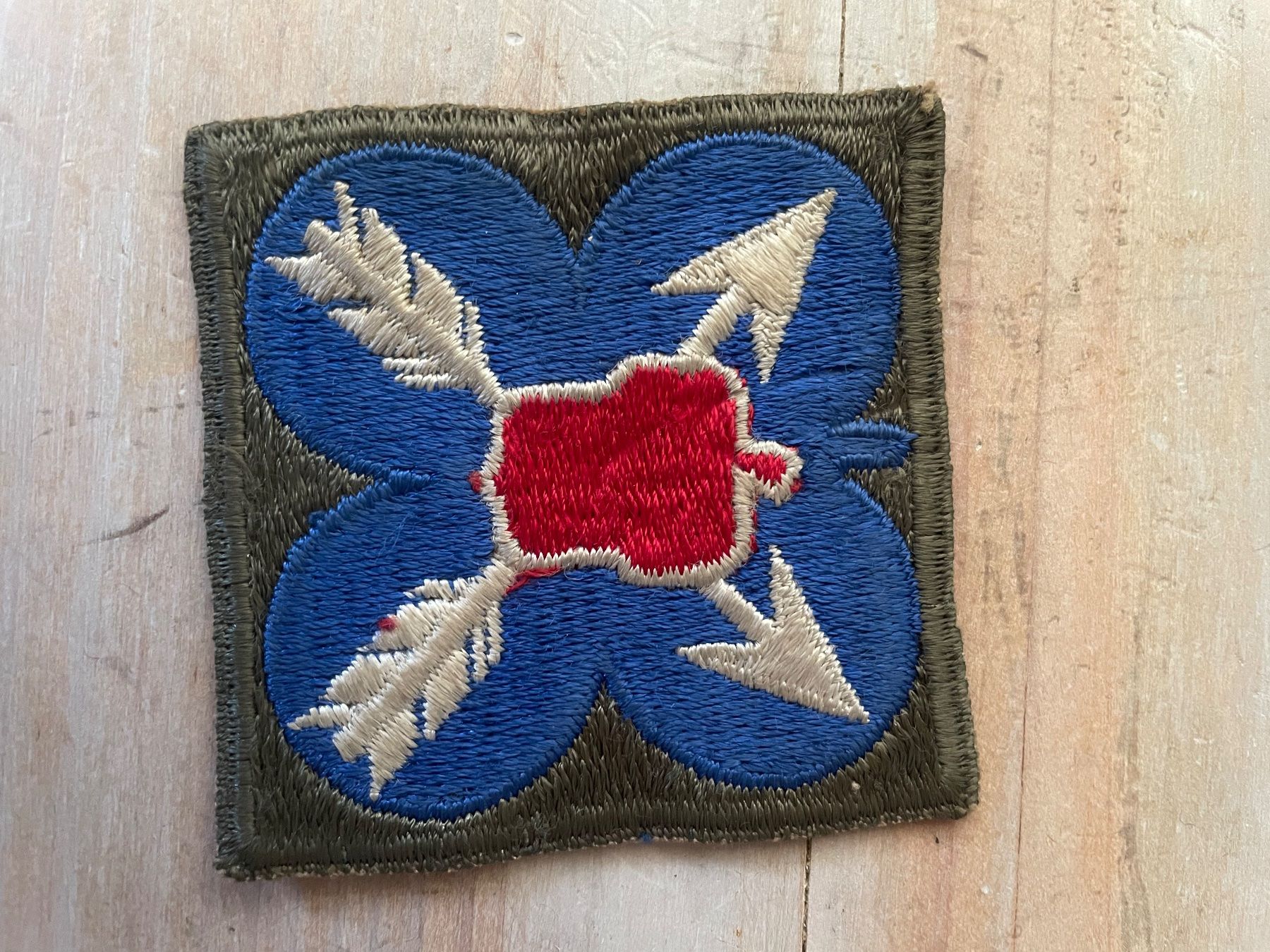 US Army Uniformen: U.S. Army patch Original ww2 XXI Corps – Gebraucht aus Oberbütschel von Woodie2005