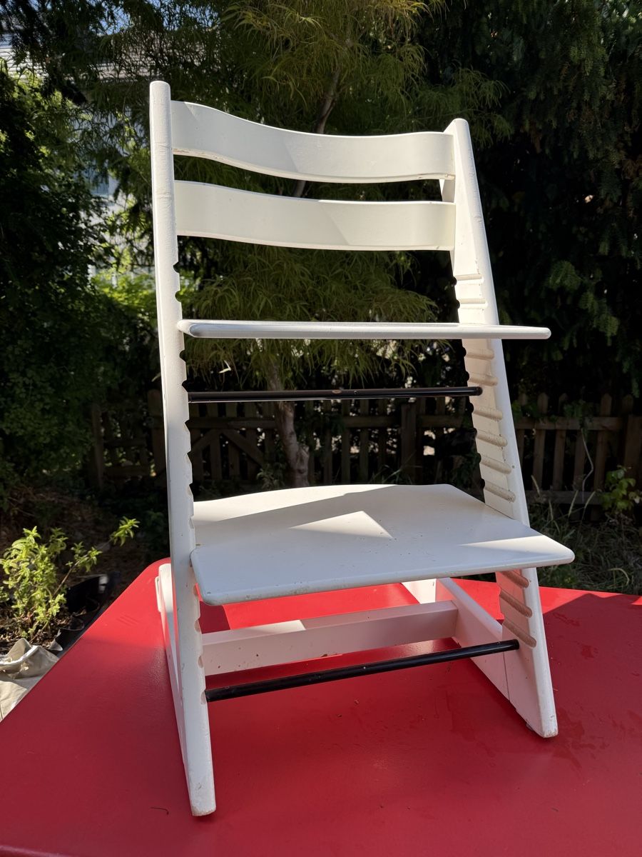 Stokke Seggioloni: Stokke Tripp Trapp with accessories – Usato da Zürich venduto da oldthings 2
