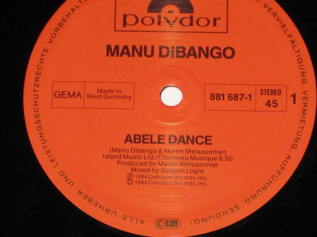 Vinyles: MAXI - MANU DIBANGO - ABELE DANCE – D'occasion à Steckborn par Quo7 1