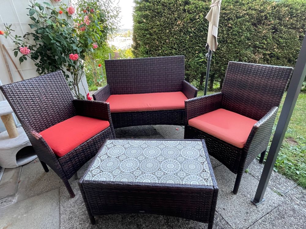Verwunderlich Ebay Gartenmbel Rattan Gebraucht Bild