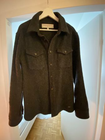 Original Farmer‘s Market Wolljacke anthrazit aus Island