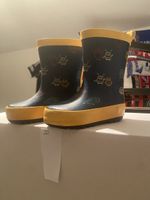 Gummistiefel Kinder Grösse 20 blau mit gelb gut
