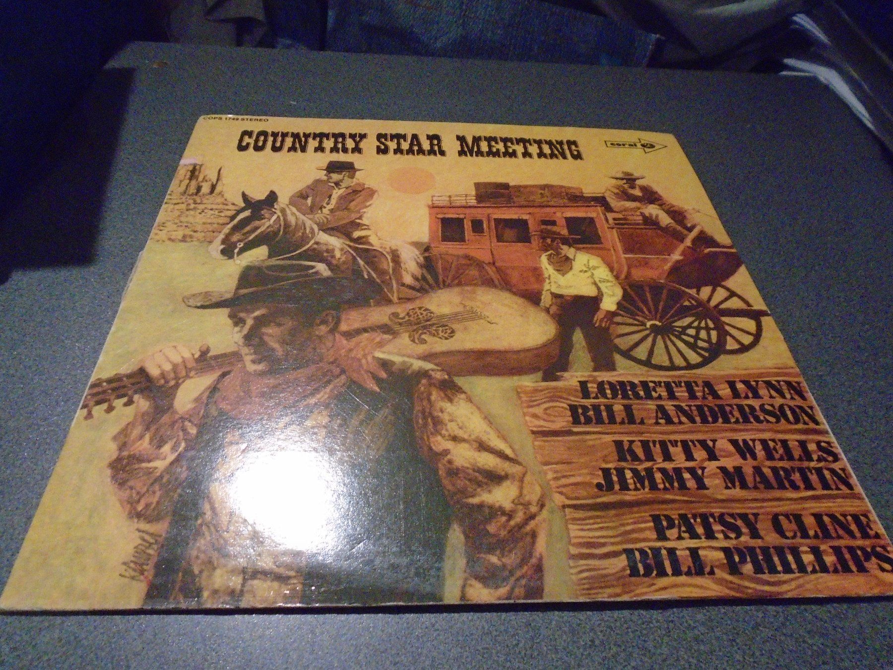 Dischi in vinile: Schallplatte Country Star Meeting – Usato da Zürich venduto da abraxas1291