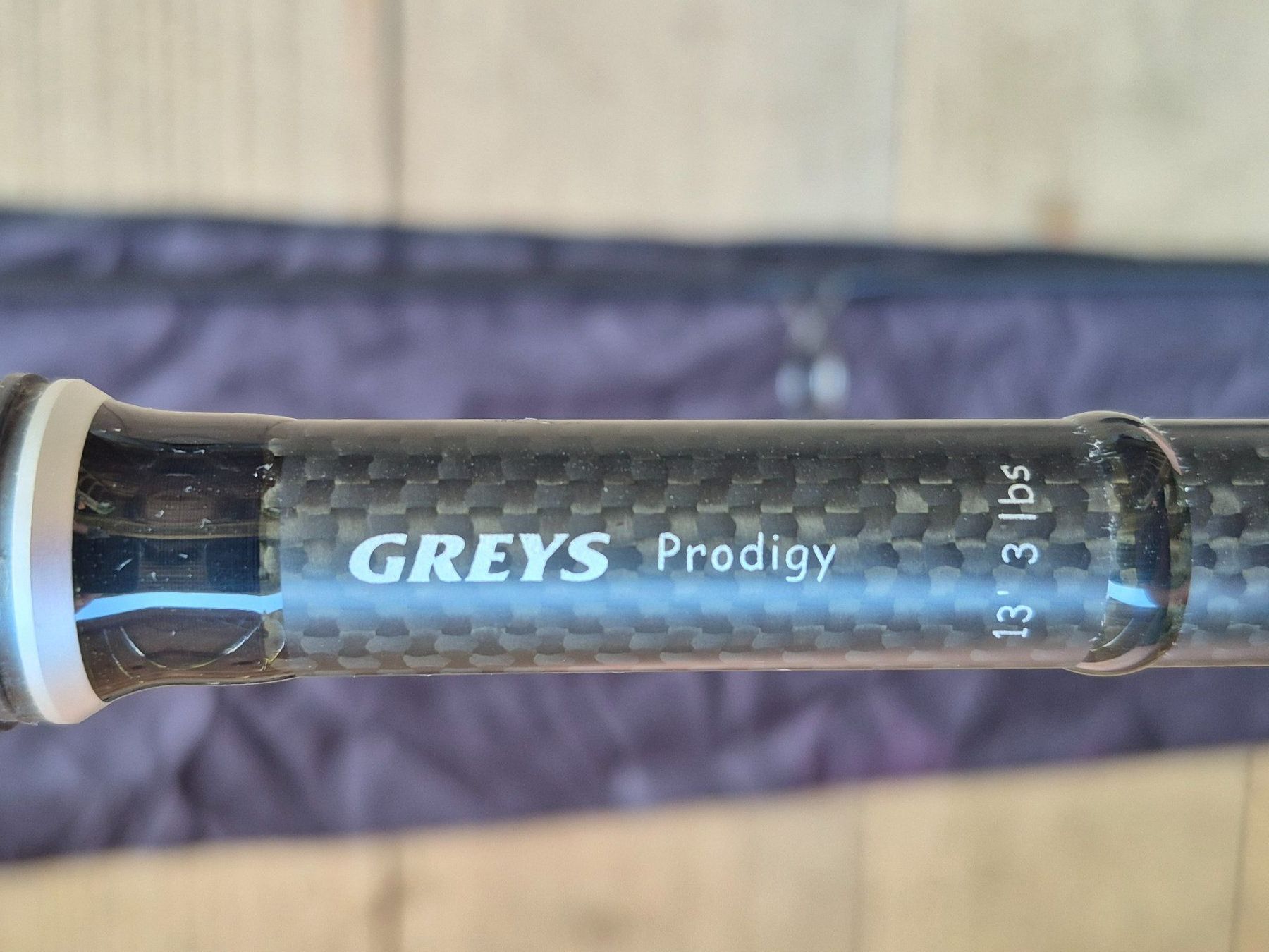 Canne da pesca: Greys Prodigy 13ft 3lb Karpfenrute – Usato da Bigenthal venduto da FSB1 1