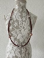 Wunderschöne Edelstein-Perlenkette