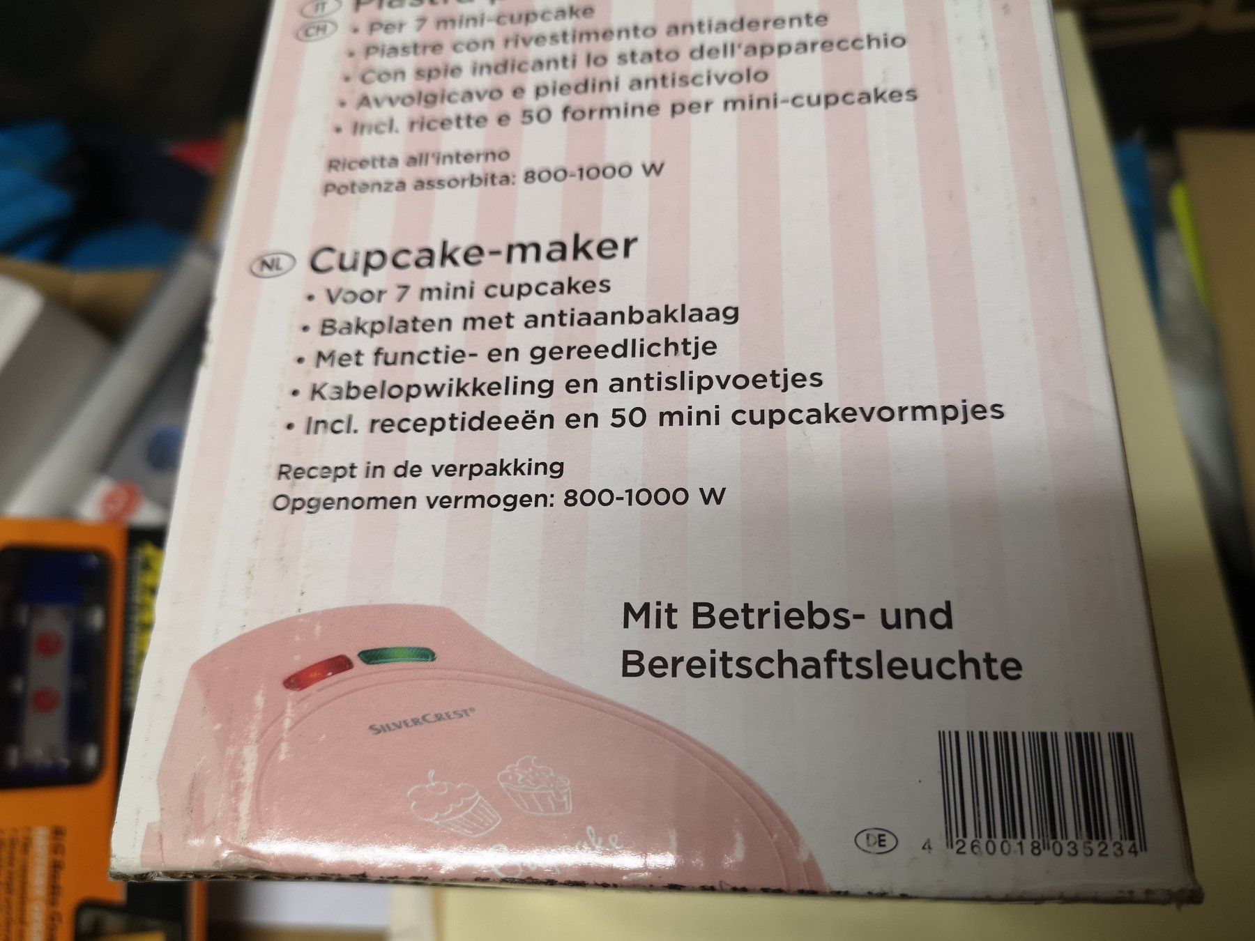 Elettrodomestici da cucina: Dessert Cupcakes Maker Mini Rosa Backen Muffin Maker – Nuovo (secondo la descrizione) da Kloten venduto da Thaipc 4
