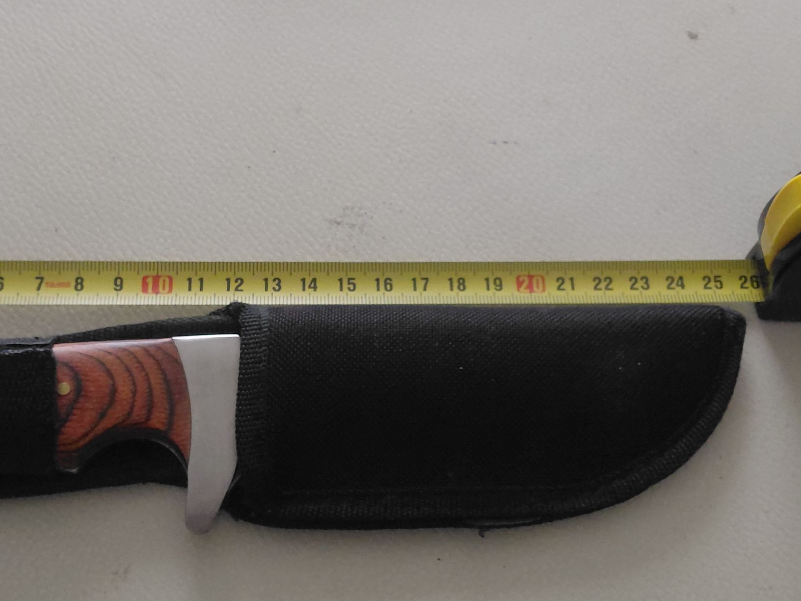 Accessori: ARMY specifics Jagdmesser mit Holzgriff und Scheide – Usato da Belp venduto da mar_76s8 5