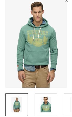 Superdry Lo-Fi Outdoor locker geschnittenes, einfarbiges Hoo