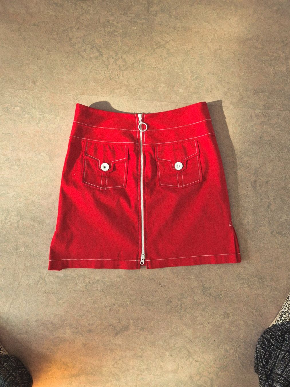 Röcke: ROCK JUPE ROT VINTAGE 6 36 S , TOP ZU WESTE ODER MARC AUREL – Neu (gemäss Beschreibung) aus Elsau von the-colorful-side 8
