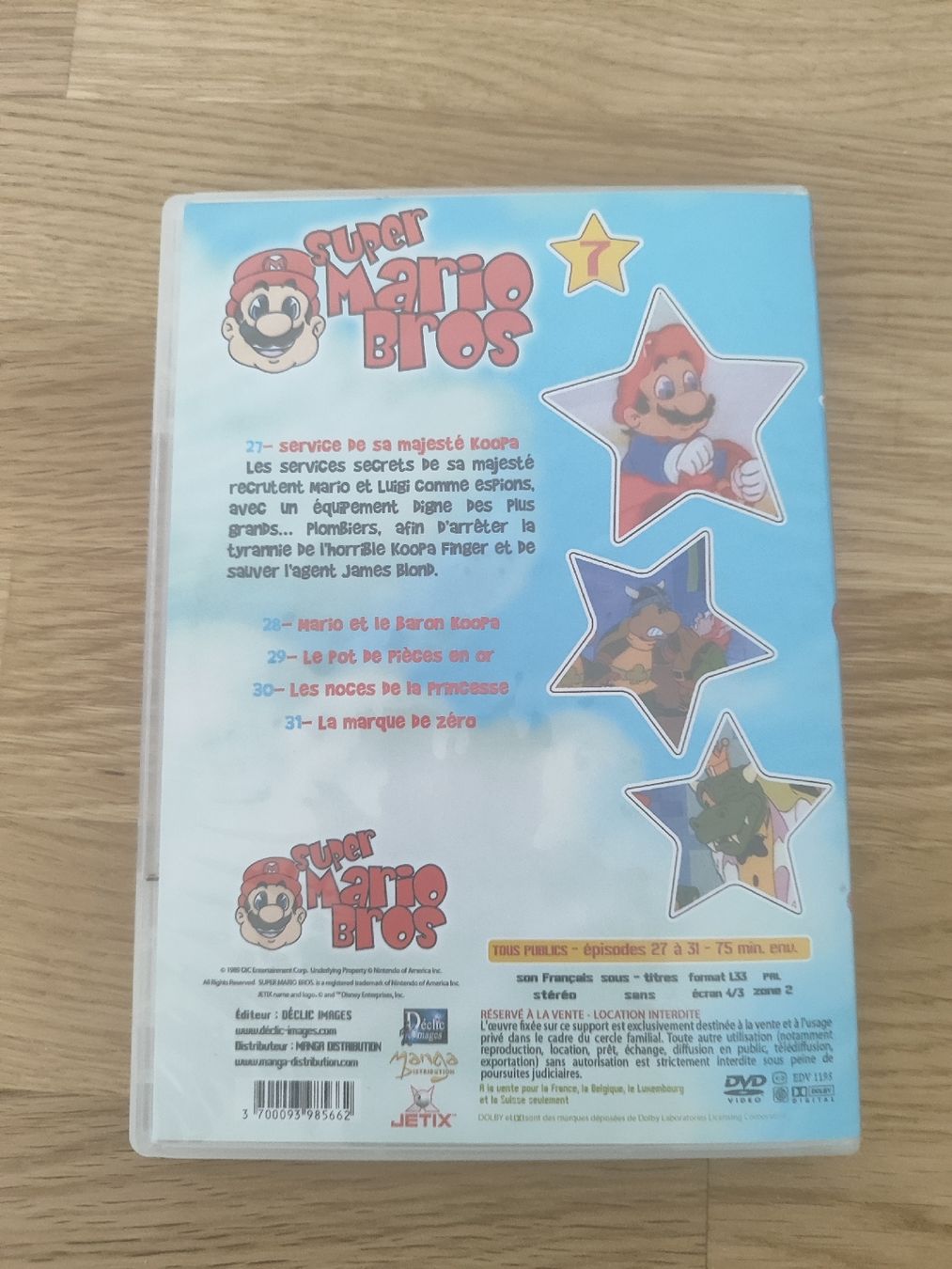 Tutti i DVDs: DVD Super Mario Bros Vol 7 – Usato da Vétroz venduto da mrcl01 2