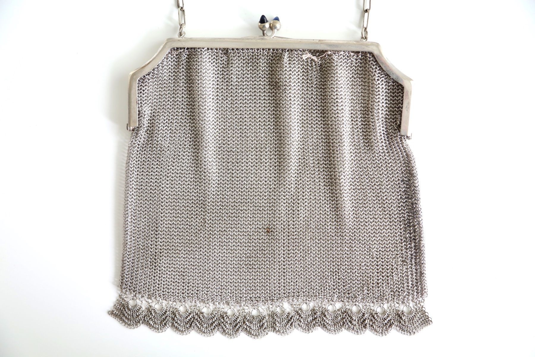 Borse da donna: Alte Tasche aus Alpacca Silber – Usato da Reinach BL venduto da Han-Numismatik 1
