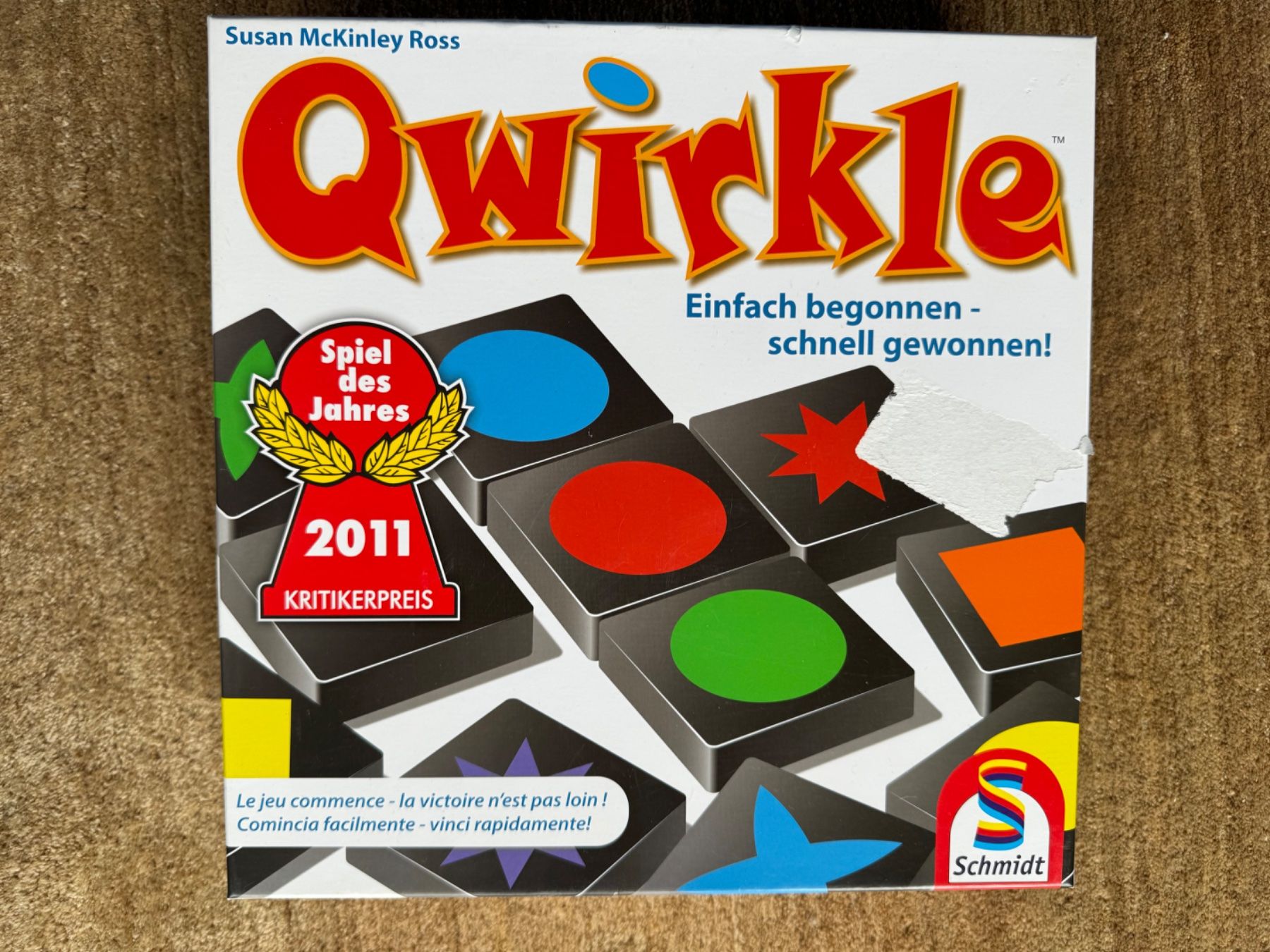 Giochi: Qwirkle – Nuovo e nell'imballaggio originale da Aarau venduto da Kilauea