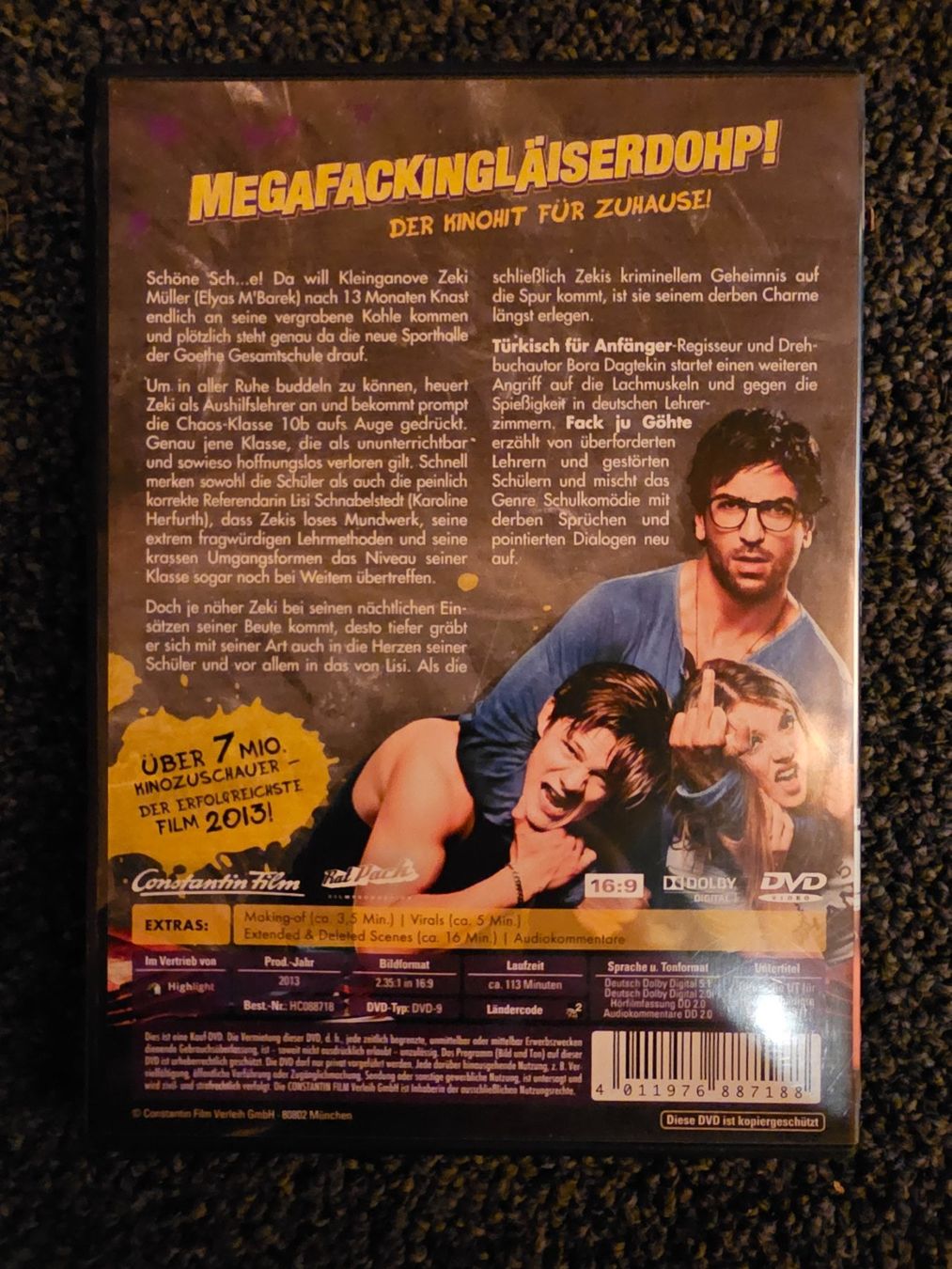 Tutti i DVDs: FACK JU GÖHTE(14151) – Usato da Ruswil venduto da M71 1