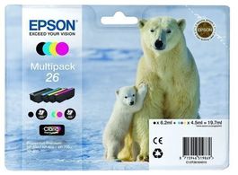 Epson T2601+T2612+T2613+T2614 Patronen, Multipack, T26164010
