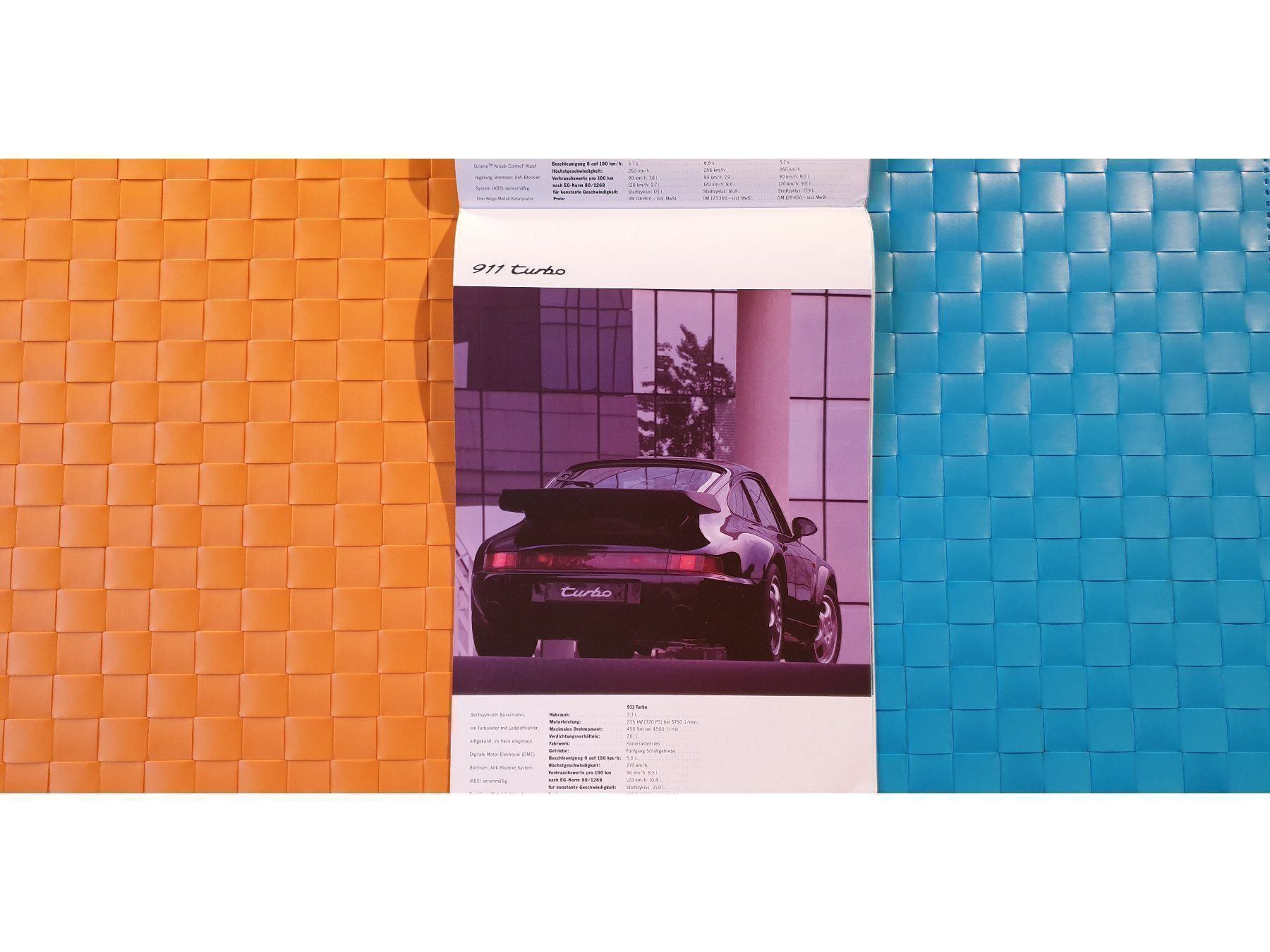 Riviste & Magazine: PORSCHE 968 POSTER / PROGRAMM '91 - 968, 911, 928 - Prospekt – Usato da Viganello venduto da CARLiteratur 2