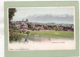 Lausanne et les Alpes