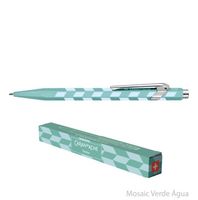 Caran d'Ache Kugelschreiber 849 Mosaic wassergrün -neu-