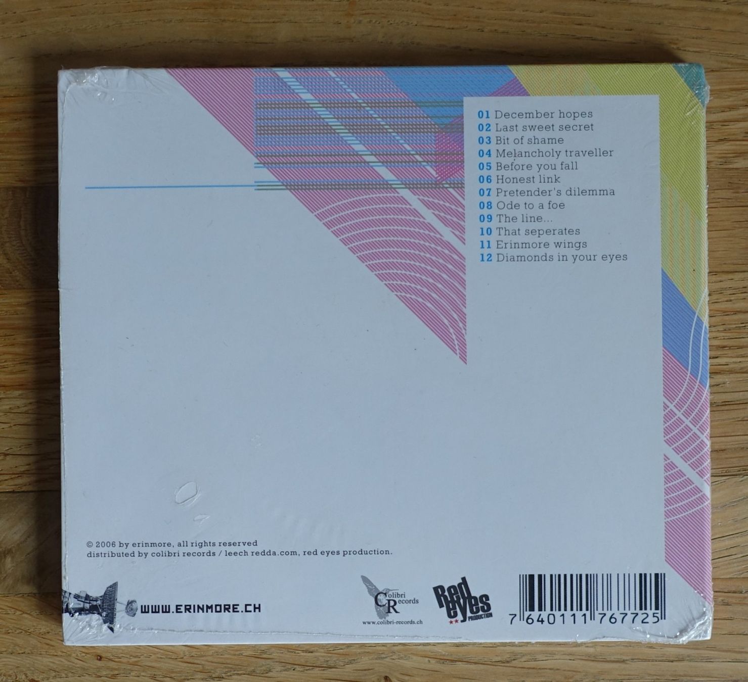 CDs: Erinmore - A Walk On Honest Ground - D10 – Neu und originalverpackt aus Sessa von discoverymedia 1