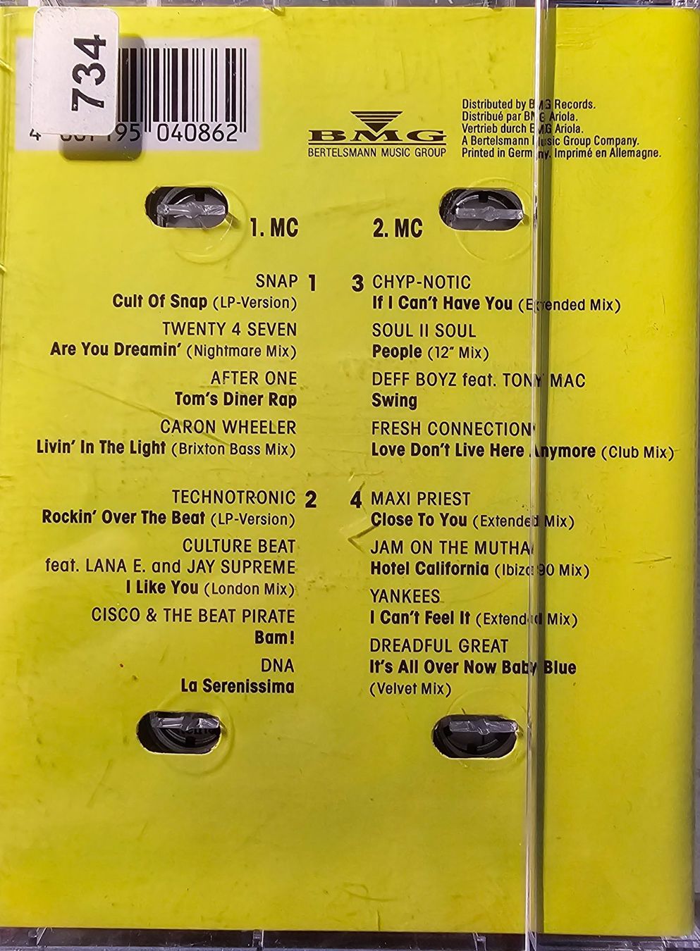 Cassettes audio: MC - Maxi Dance Sensation 2 – D'occasion à Wahlen b. Laufen par Cg10 1