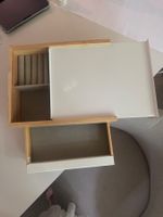 Wooden Jewelry Box with Drawers - Great Condition