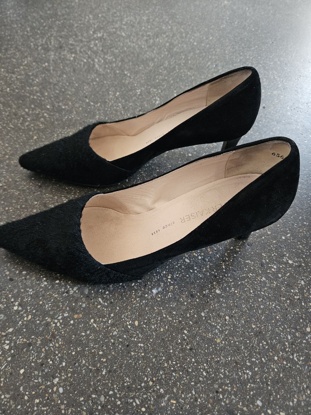 Kaiser Scarpe da donna: Peter Kaiser schwarz Pumps, Gr. 5 / 38 – Usato da Anwil venduto da tamoos