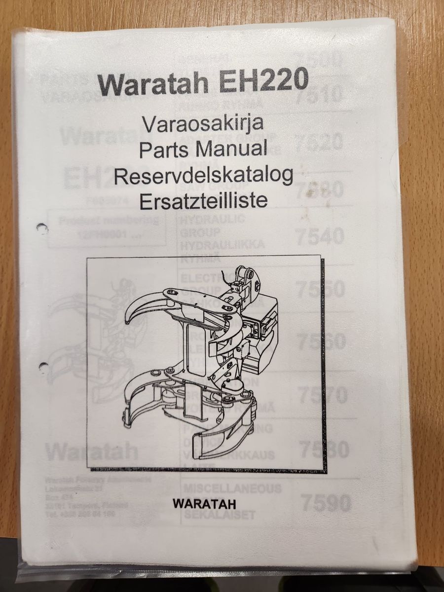 Escavatori: Waratah EH220 Fäller Sammler – Usato da Buchs SG venduto da werk96 1