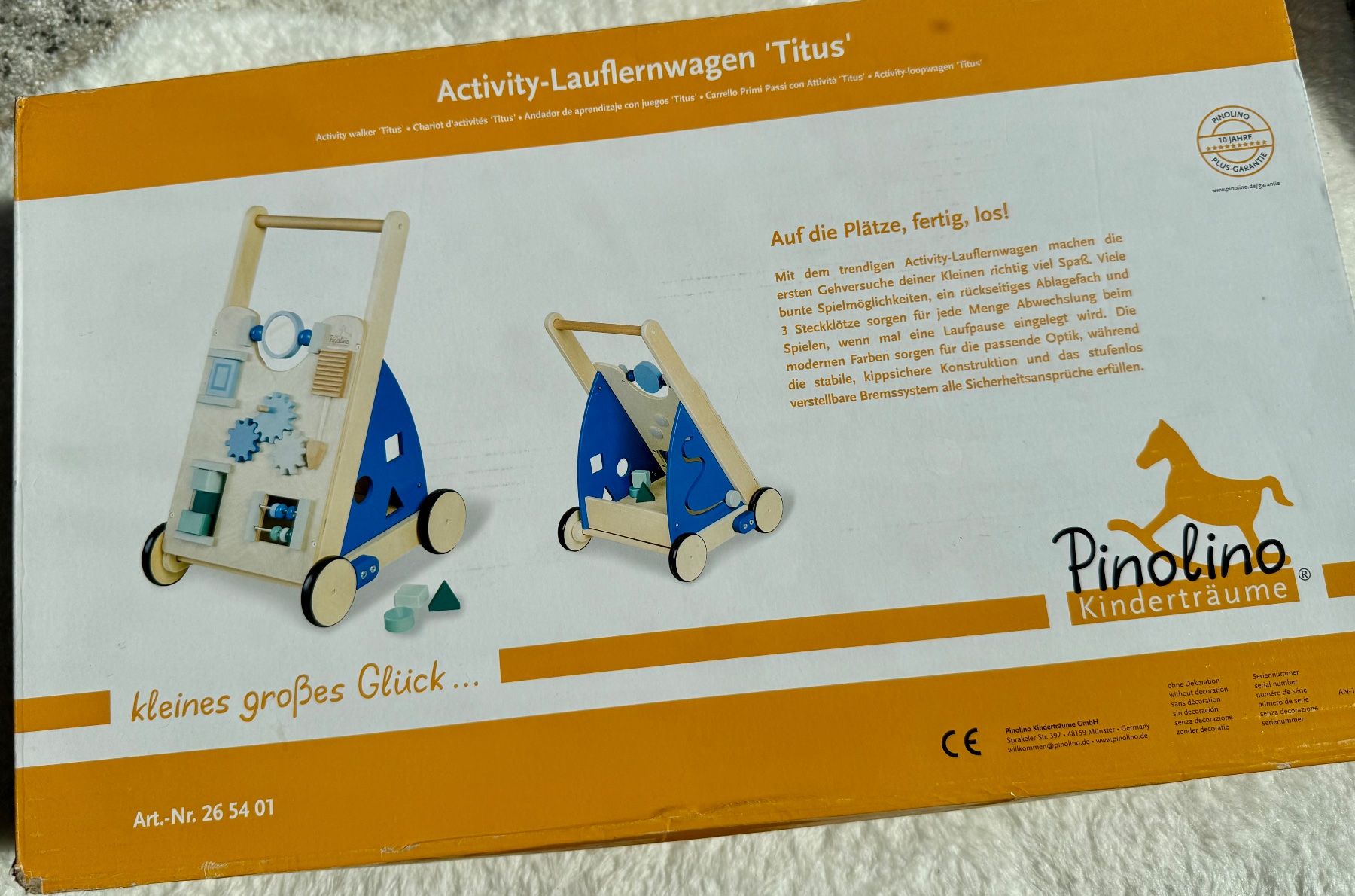 Pinolino Giocattoli: Pinolino Lauflernwagen – Usato da Wilen b. Wollerau venduto da chocolady 4