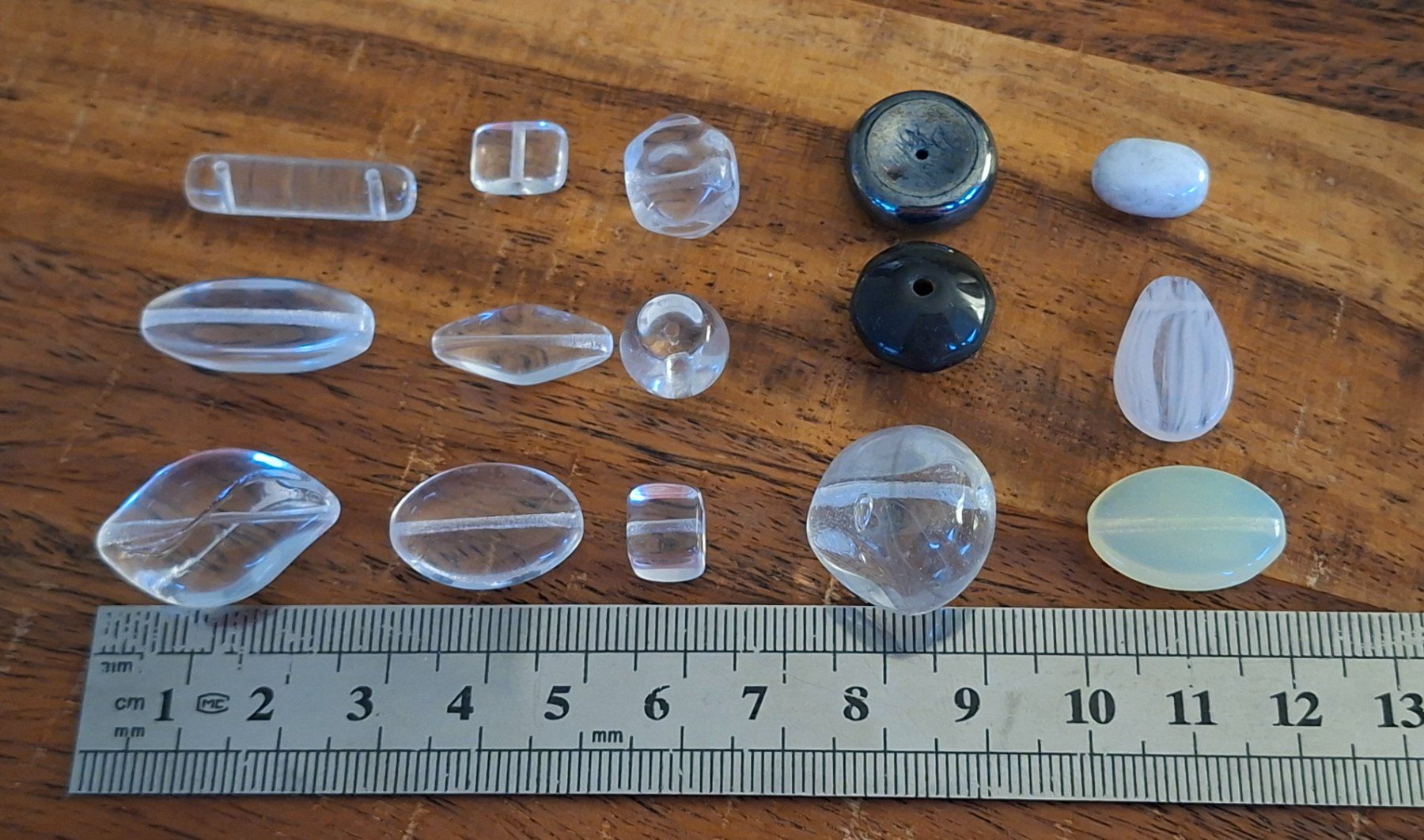 Perle (finte): Glas Perlen/Elemente über 2Kg – Nuovo e nell'imballaggio originale da Kriens venduto da Wolly85 1