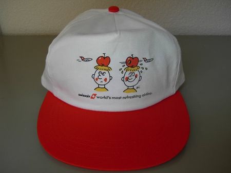 Swissair Cap mit Bild