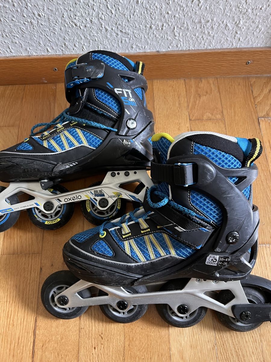 Oxelo Pattini in linea & Pattini a rotelle: Inline Skates Oxelo 38-41 – Usato da Zürich venduto da Azzurro6 3