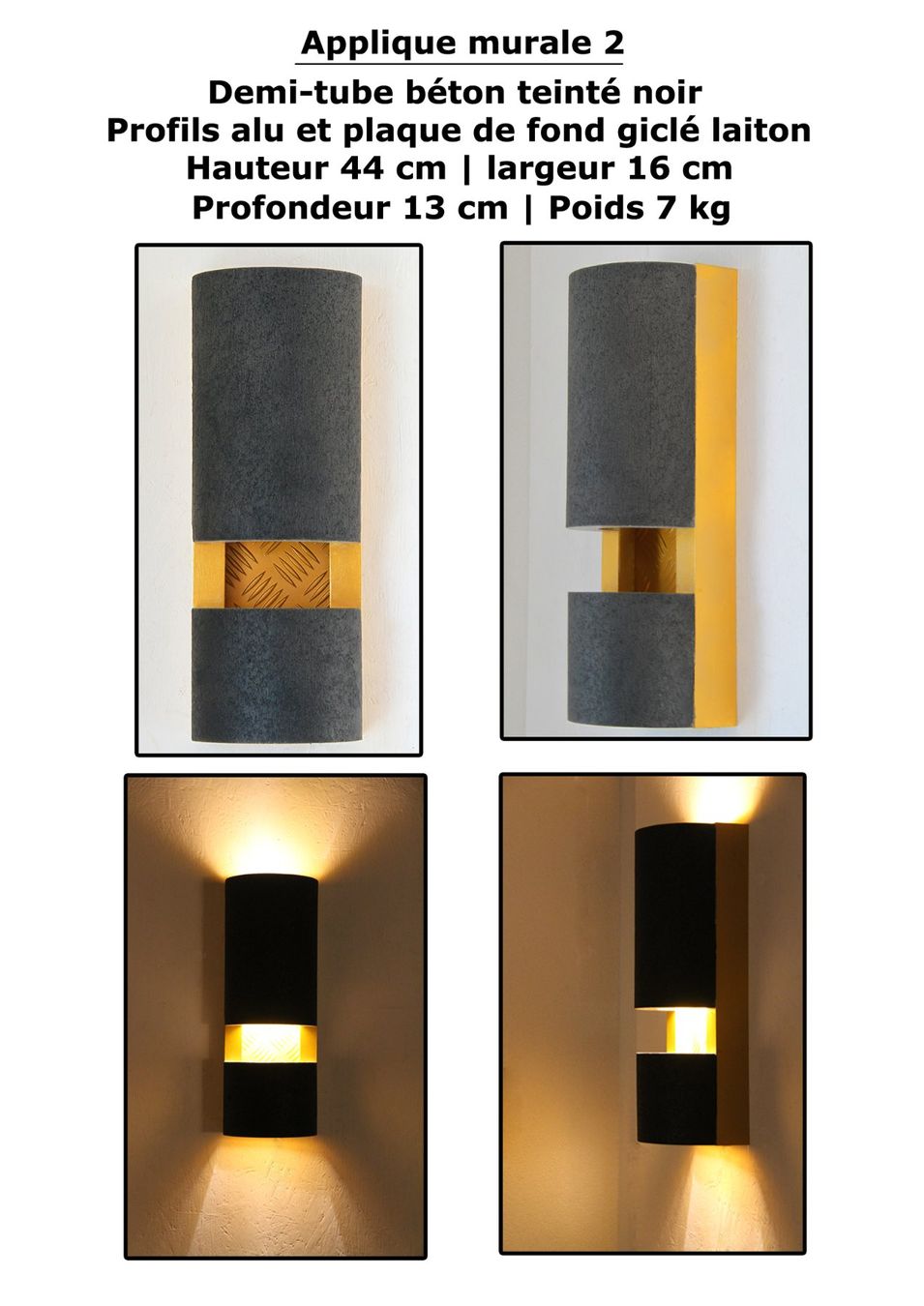 Lampade: Diverses appliques murales : PiM creative lights – Nuovo (secondo la descrizione) da Sion venduto da pie_2zs9 2