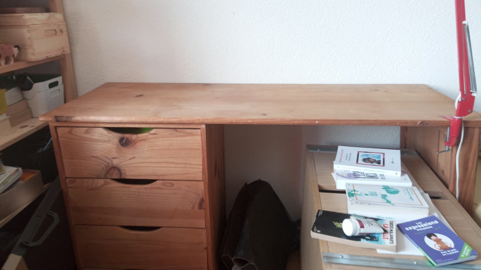 Scrivanie: Bureau en bois – Usato da Marly venduto da Julien1291