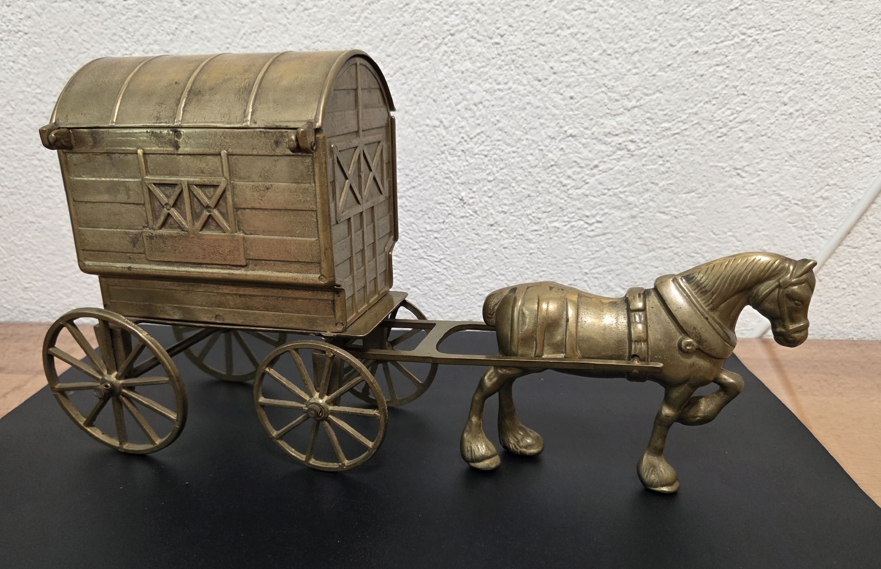 Kutschen: Grosse Vintage Messing-Kutsche mit Geheimfach Schatulle  – Gebraucht aus Allenwinden von pro_nmg9 6