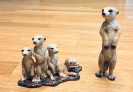 SCHLEICH - Erdmännchen Familie 14368 14388