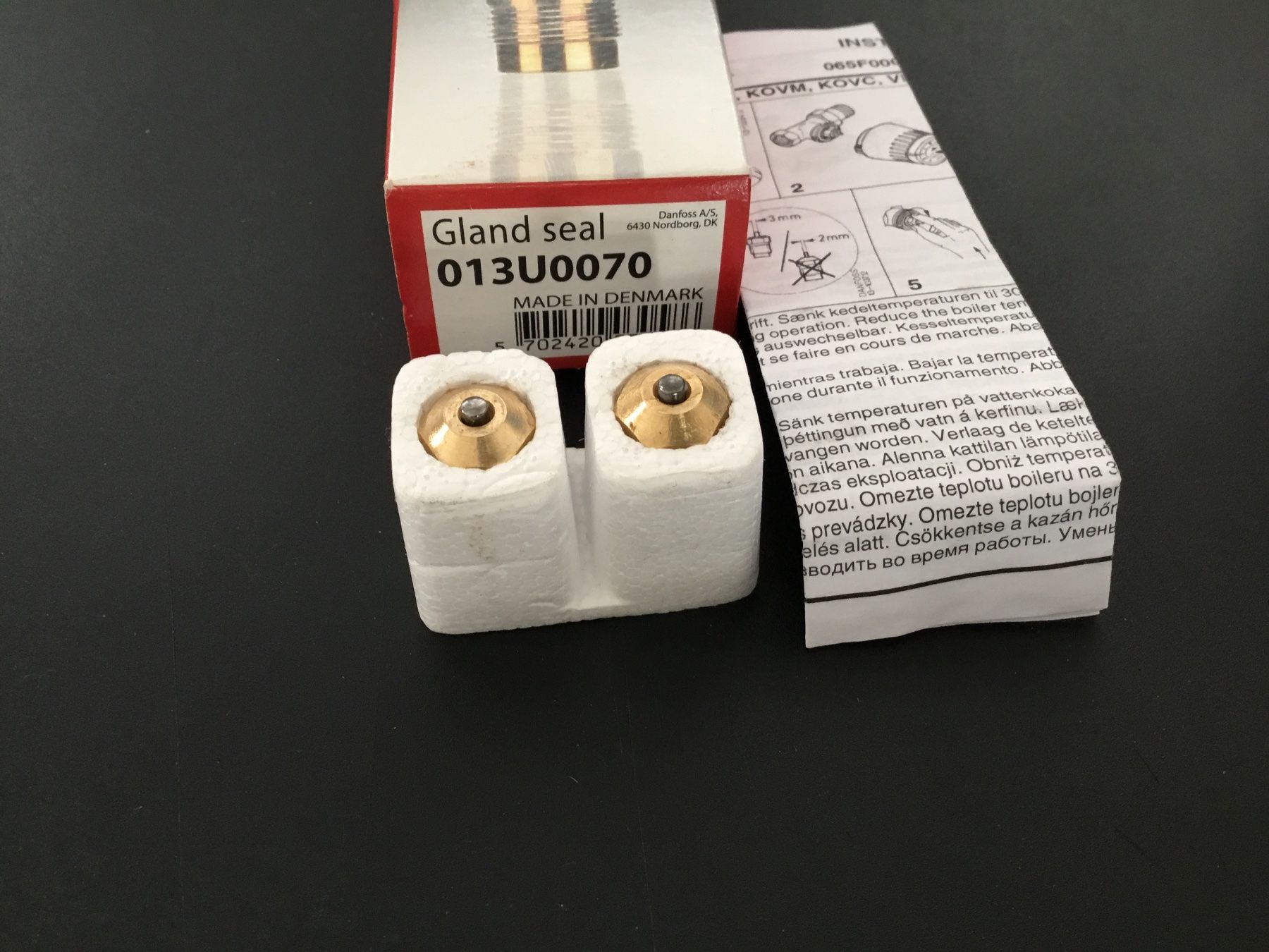 Danfoss Messen: 2 Stopfbuchse zu RA/V und RA/ VL Danfoss Ventilen – Neu und originalverpackt aus St. Margrethen SG von alfapeugeot10 2