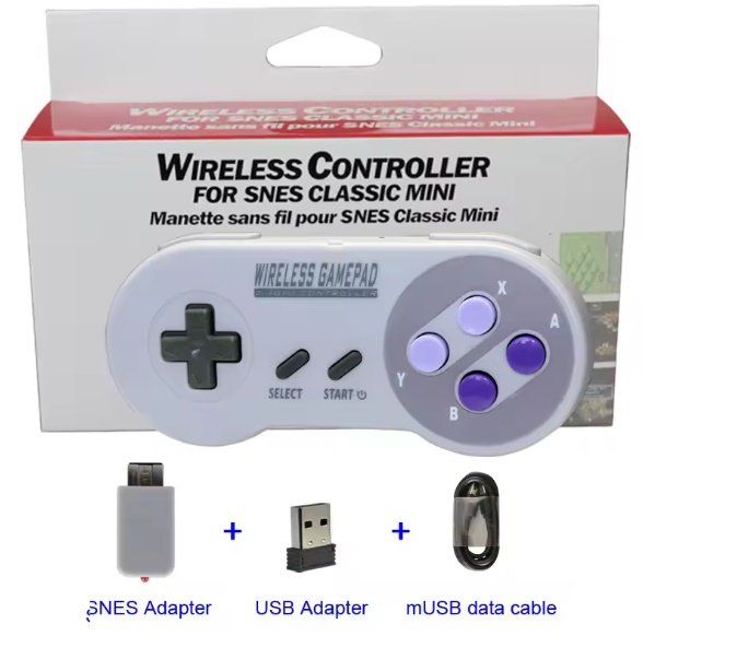 Controller: Controller für SNES Mini PC Windows NS Switch Phone – Nuovo (secondo la descrizione) da Nidau venduto da EXP40 3