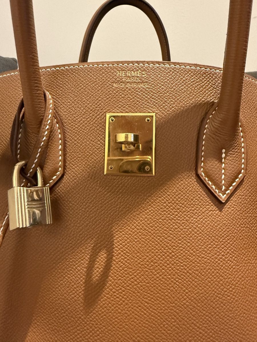 Hermès Borse: Hermes Birkin 35 mit goldener Hardware / Epsom – Usato da Olten venduto da ale_nb2x