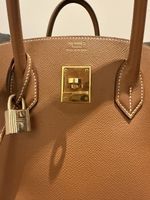 Hermes Birkin 35 mit goldener Hardware / Epsom
